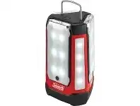 BCF Coleman 3 Muti Panel Lantern Rechargeable Patterned Black And Red offer