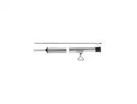 BCF Coi Leisure Upright Tent Pole 275cm Heavy Duty Silver offer