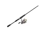 Daiwa Crossfire Spinning Fishing Combo 6ft 6" Black