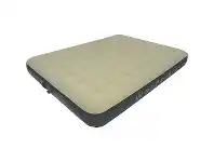BCF Wanderer Queen Premium Single High Air Bed With Pump Heavy Duty Grey And Beige offer