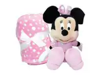 Disney Blanket & Plush - Minnie Mouse