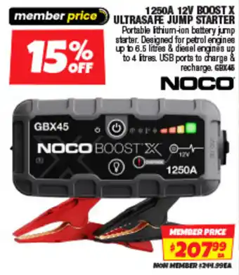 Noco Boost X 1250A