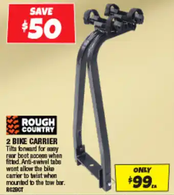 Rough Country 2 Bike Carrier