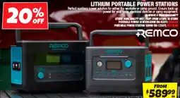 Autobarn Lithium Portable Power Stations Remco offer