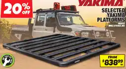 Autobarn Yakima platform offer