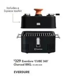 Harvey Norman Everdure 'CUBE 360' Charcoal BBQ offer