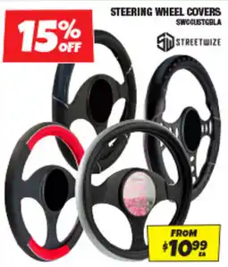 Autobarn Steering Wheel Covers Streetwize offer