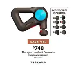 Harvey Norman Theragun Handheld Percussive Therapy Massager offer