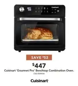 Harvey Norman Cuisinart 'Gourmet Pro' Benchtop Combination Oven offer