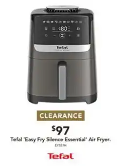 Harvey Norman Tefal 'Easy Fry Silence Essential' Air Fryer offer
