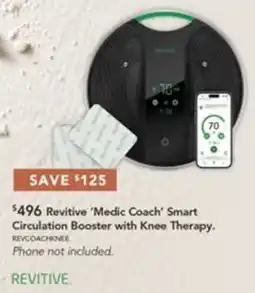 Harvey Norman Revitive 'Medic Coach' Smart Circulation Booster with Knee Therapy offer