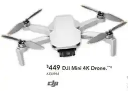 Harvey Norman DJI Mini 4K Drone offer