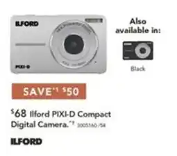 Harvey Norman Ilford PIXI-D Compact Digital Camera offer