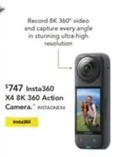Harvey Norman Insta360 X4 8K 360 Action Camera offer