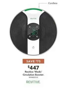 Harvey Norman Revitive 'Medic' Circulation Booster offer
