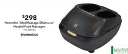 Harvey Norman Homedics 'ModMassage Shiatsu-air' Heated Foot Massager offer
