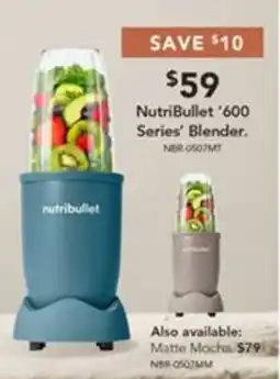 Harvey Norman NutriBullet '600 Series' Blender offer