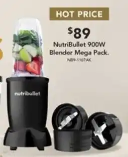 Harvey Norman NutriBullet Blender Mega Pack offer