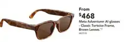Harvey Norman Meta Adventurer Al glasses offer