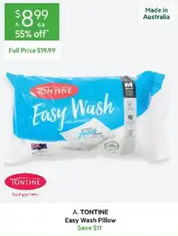 Harris Scarfe A. TONTINE Easy Wash Pillow offer