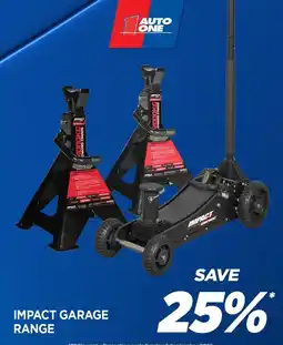 Auto One Impact Garage Range offer