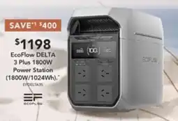 Harvey Norman EcoFlow DELTA 3 Plus 1800W Power Station offer