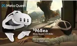 Harvey Norman Meta Quest 3 512GB offer