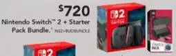 Harvey Norman Nintendo Switch 2 + Starter Pack Bundle offer