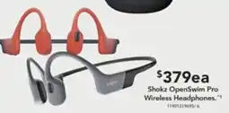 Harvey Norman Shokz OpenSwim Pro Wireless Headphones offer