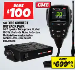 Autobarn GME 5W XRS CONNECT OUTBACK PACK offer