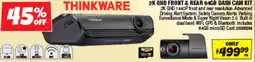 Autobarn Thinkware 2K UHD Front & Rear 64GB Dash Cam Kit offer