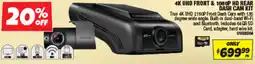Autobarn 4K UHD Front & 1080P HD Rear Dash Cam Kit offer