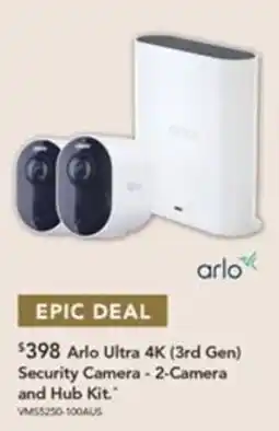 Harvey Norman Arlo Ultra 4K (3rd Gen) Security Camera offer