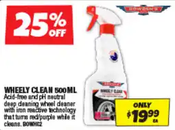 Autobarn Bowden's Wheel Clean offer