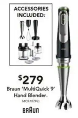 Harvey Norman Braun 'MultiQuick 9' Hand Blender offer
