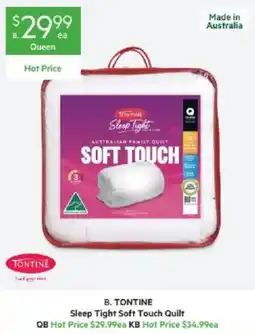 Harris Scarfe B. TONTINE Sleep Tight Soft Touch Quilt offer