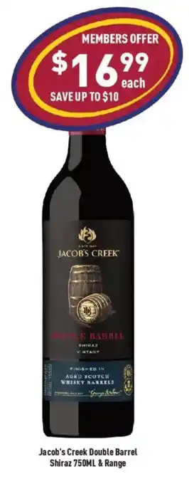 Jacob's Creek Double Barrel Shiraz