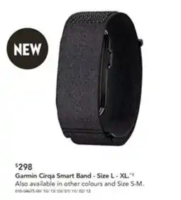 Harvey Norman Garmin Cirqa Smart Band offer
