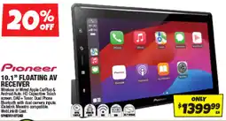 Autobarn Pioneer 10.1" Floating AV Receiver offer