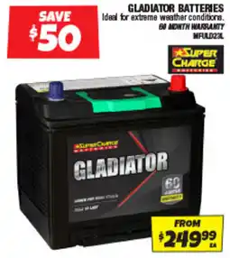 Autobarn Super Charge Gladiator Battery offer