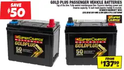 Autobarn Super Charge Gold Plus Batteries offer