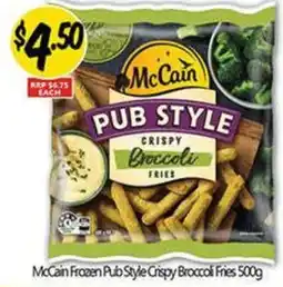 NQR McCain Frozen Pub Style Crispy Broccoli Fries offer