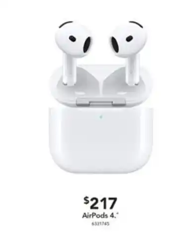 Harvey Norman AirPods 4. offer