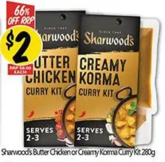 NQR Sharwood's Butter Chicken Curry Kit offer