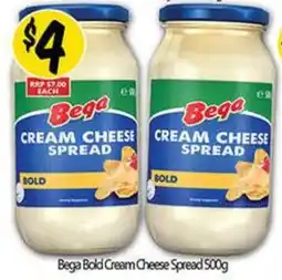 NQR Bega Bold Cream Cheese Spread offer
