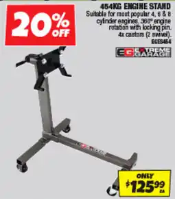 Autobarn 454kg Engine Stand Extreme Garage offer