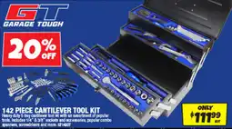 Autobarn Garage Tough 142 Piece Cantilever Tool Kit offer