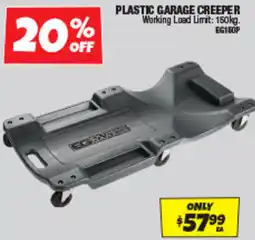 Autobarn Plastic Garage Creeper offer