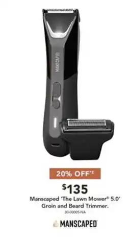 Harvey Norman Manscaped 'The Lawn Mower' 5.0' Groin and Beard Trimmer offer