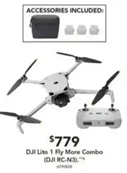 Harvey Norman DJI Lito 1 Fly More Combo offer